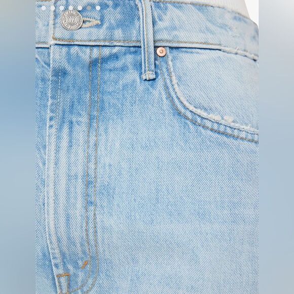 NWT MOTHER SUPERIOR The Full Pipe Flood in “Back Pedal” light wash - Picture 7 of 16